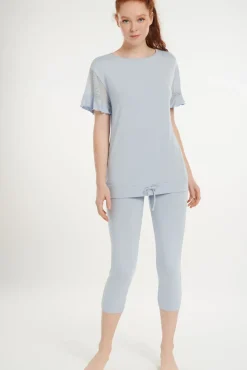 Sale Pyjama Set mit Leggings »Smooth« Damen Pyjamas