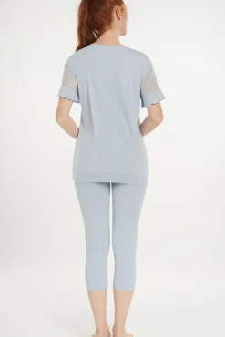 Sale Pyjama Set mit Leggings »Smooth« Damen Pyjamas