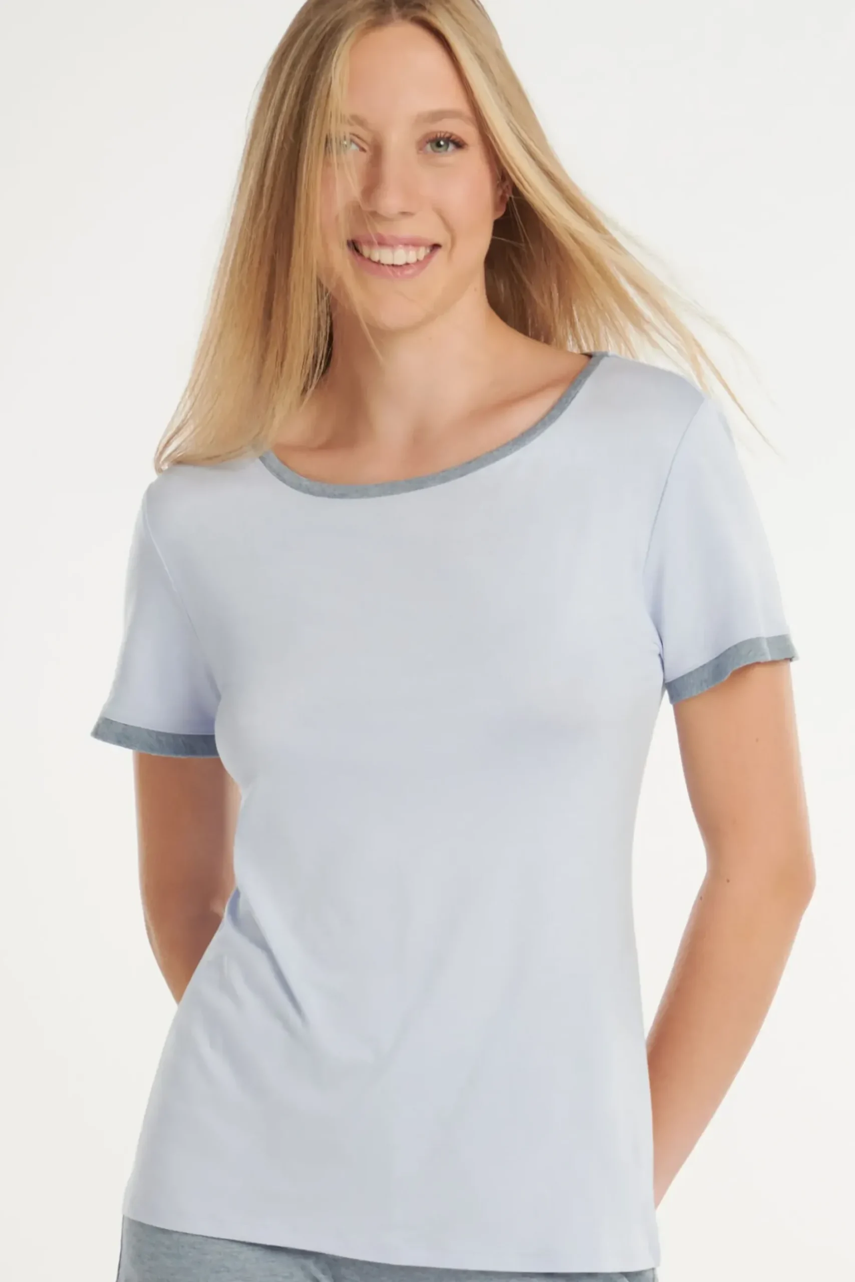 Outlet T-Shirt »Laura« Damen Pyjamas|Shirts
