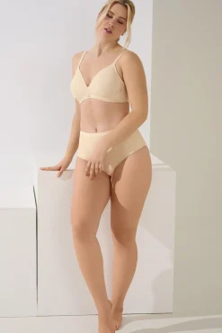 New V-Neck Wireless Soft BH »Laura« Damen Bhs