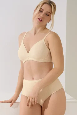 New V-Neck Wireless Soft BH »Laura« Damen Bhs